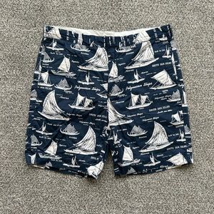 JCrew Boat print shorts